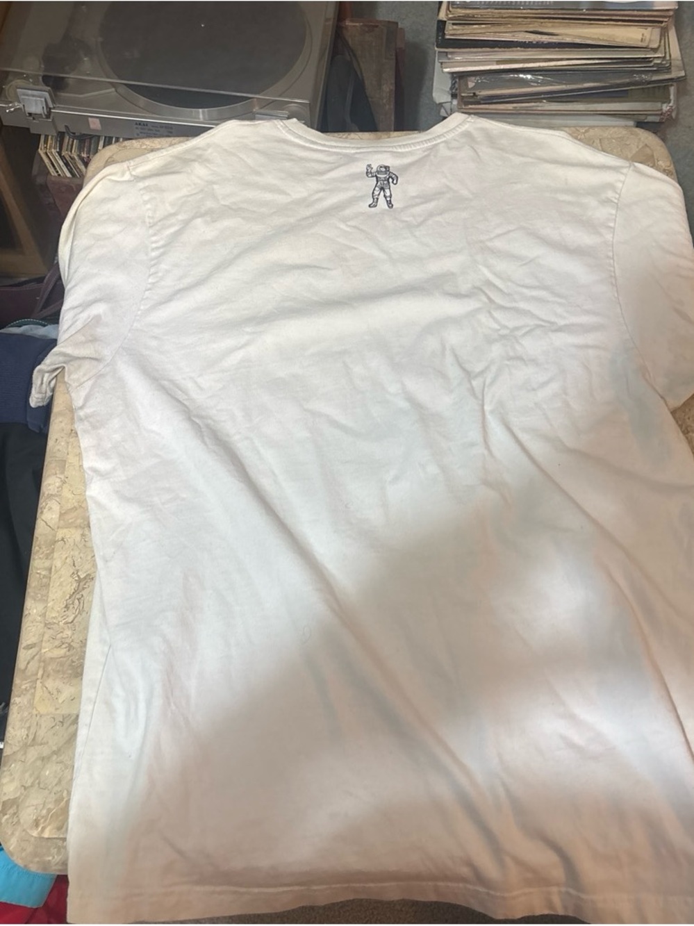 Men's White Short-Sleeve Crewneck T-Shirt